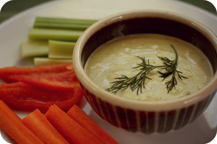 tahini dip - 10 day detox - dr. mark hyman