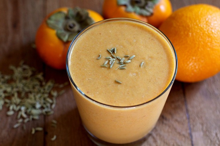 persimmon smoothie