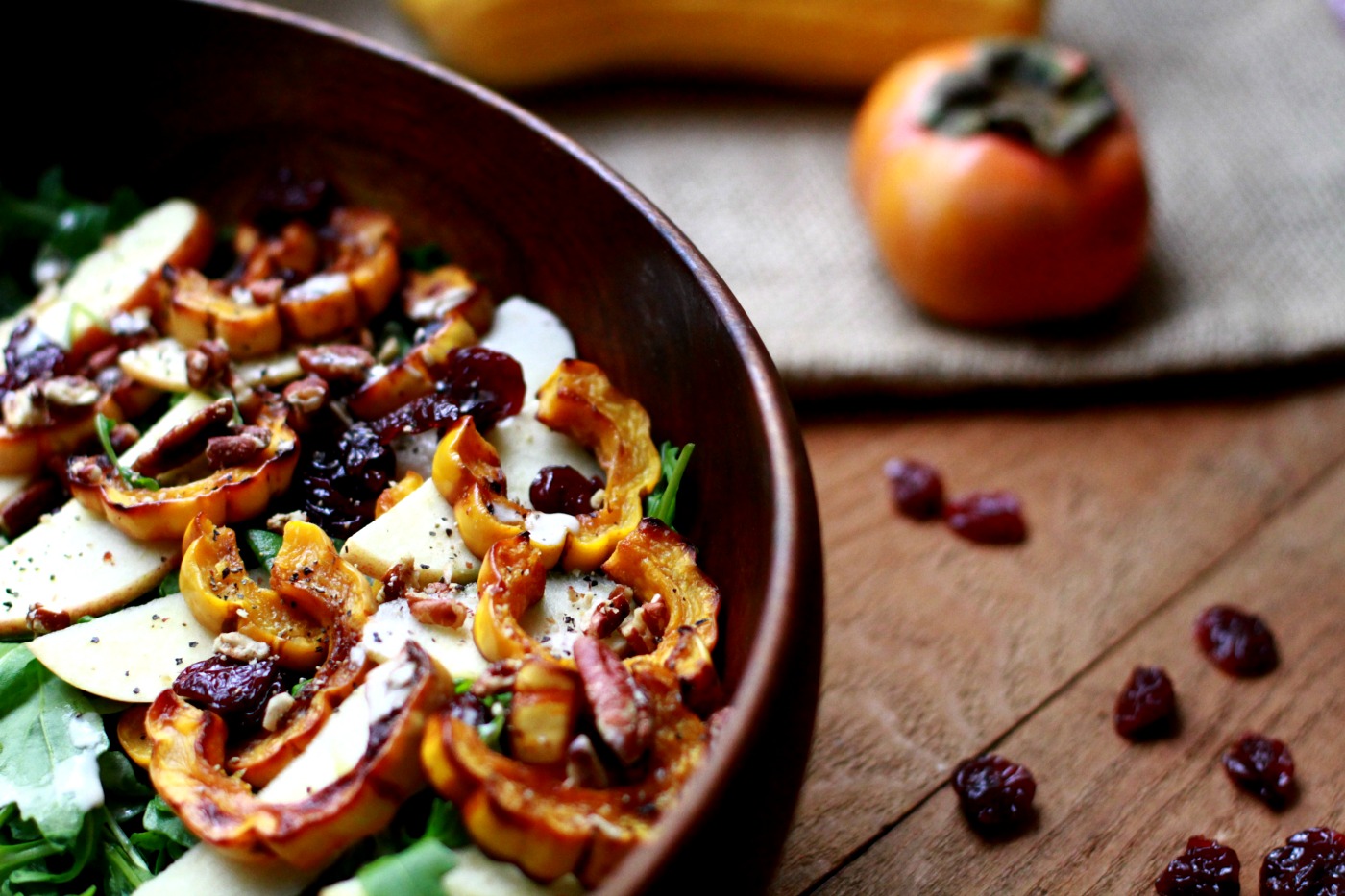 delicata apple salad