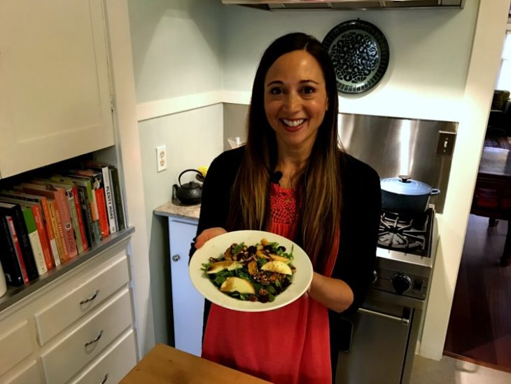 delicata squash and apple salad