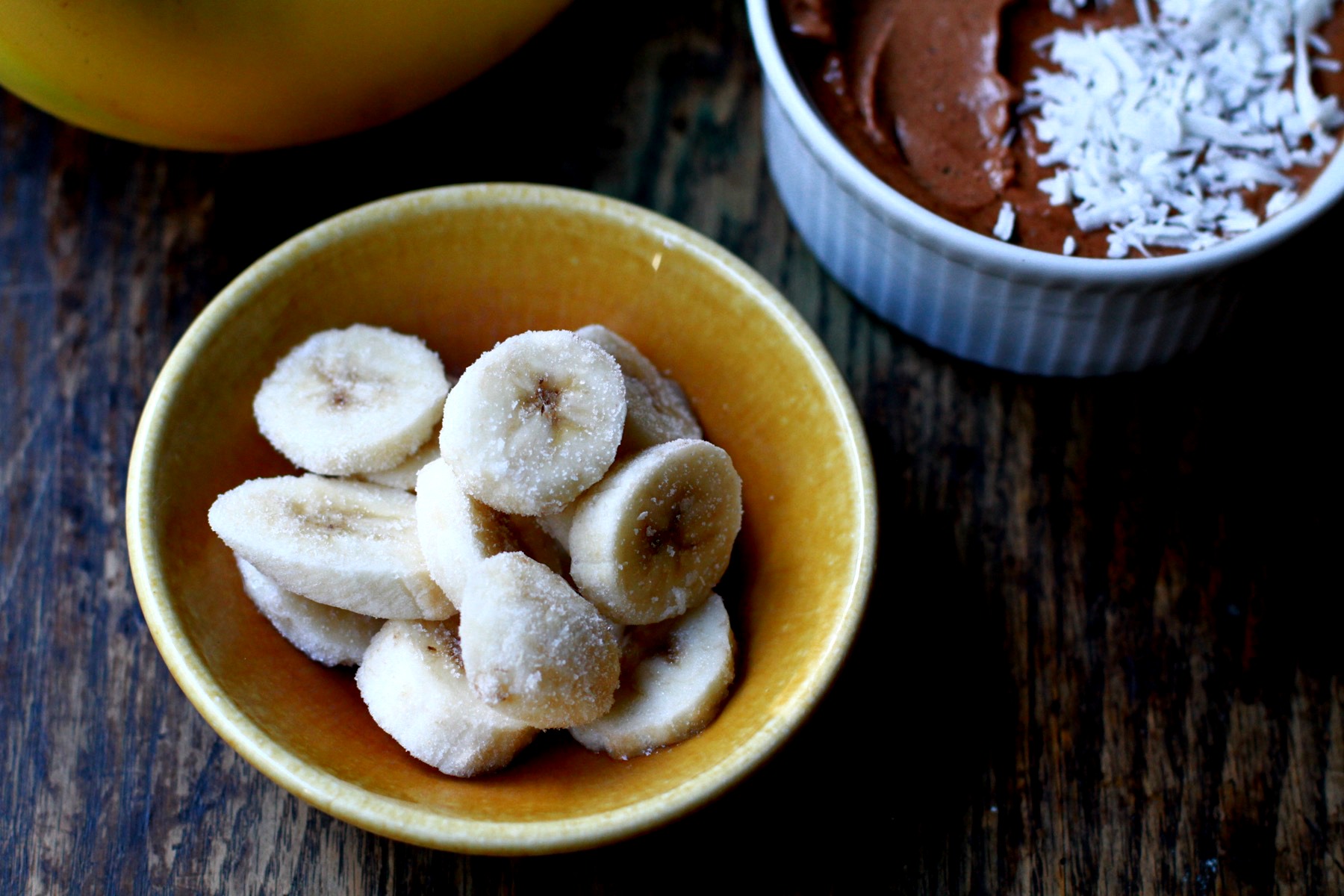 frozen bananas