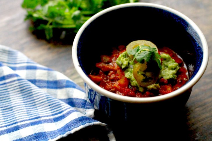 veggie packed chili
