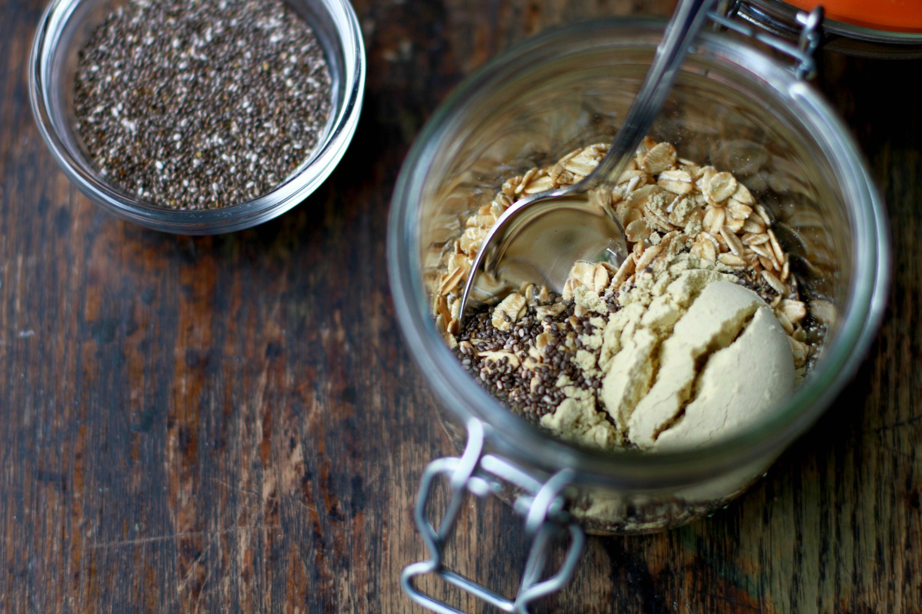 protein parfait mixture