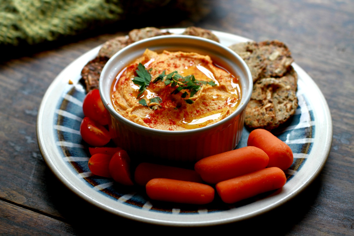 carrot hummus