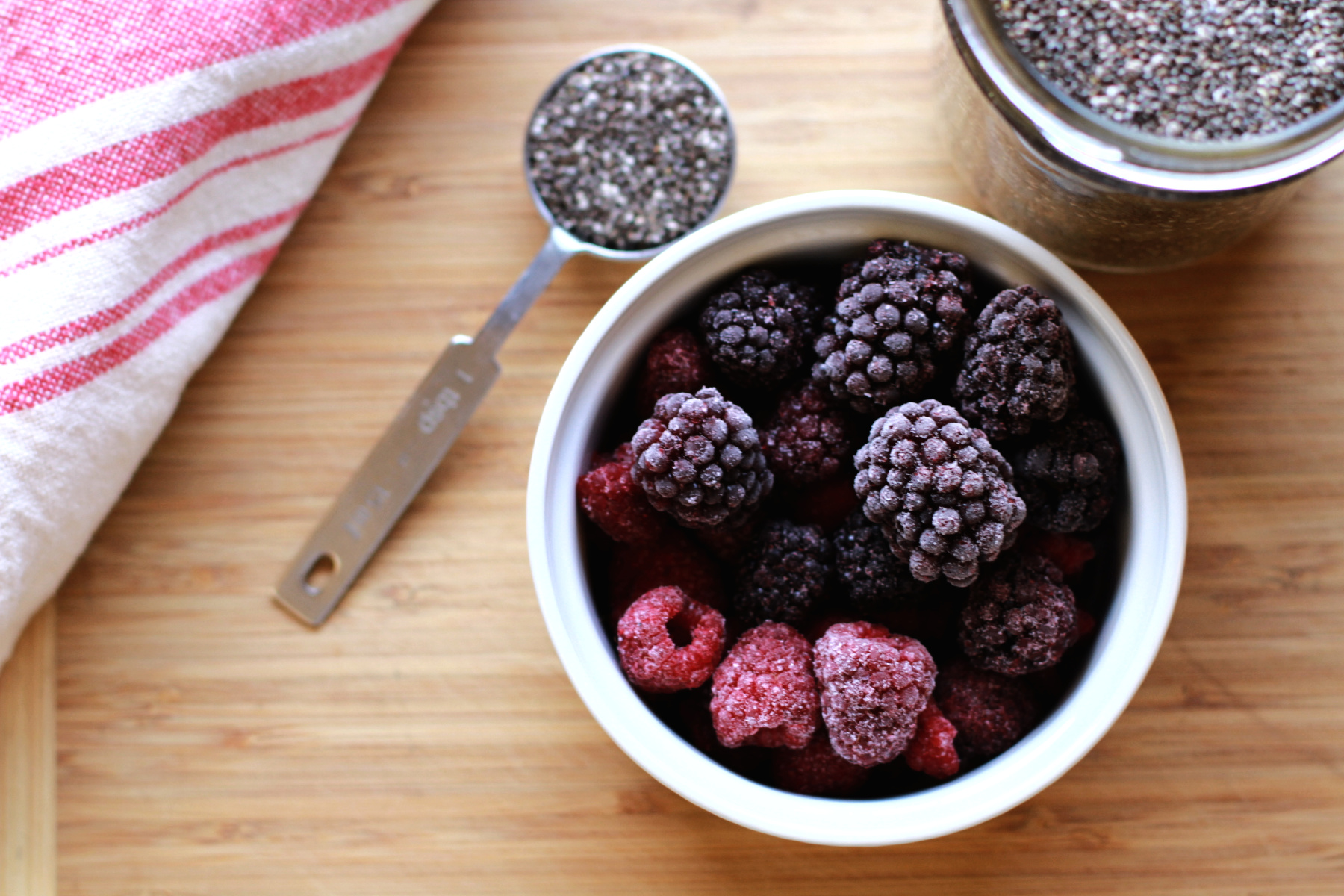 meal planning fruit chia seeds
