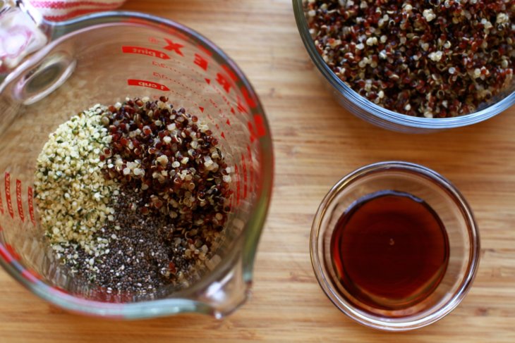 quinoa cup ingredients