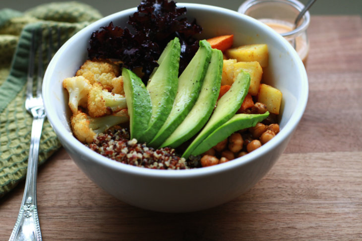 buddha bowl avocado