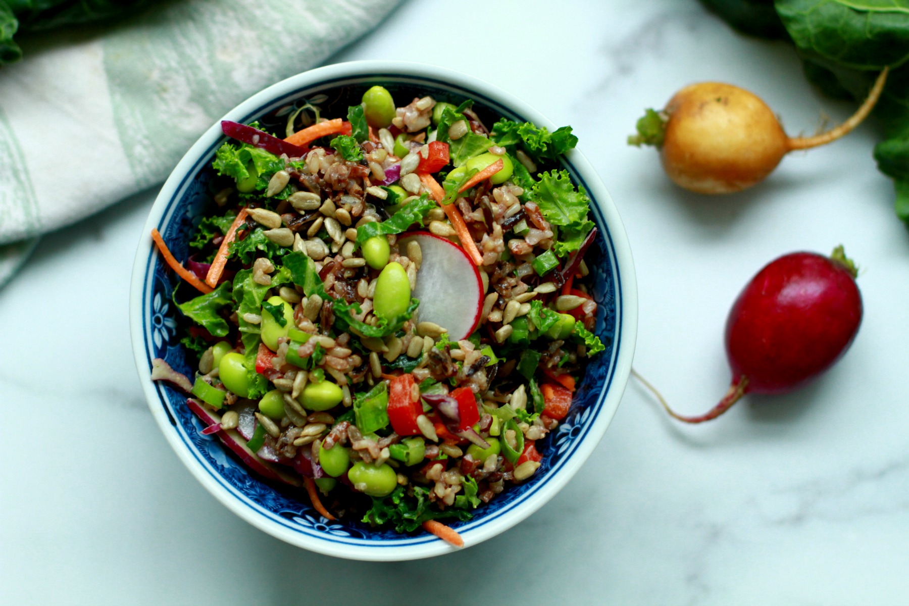 Wild Rice and Edamame Salad Monica Spoelstra Metz