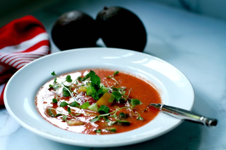 Watermelon gazpacho recipe