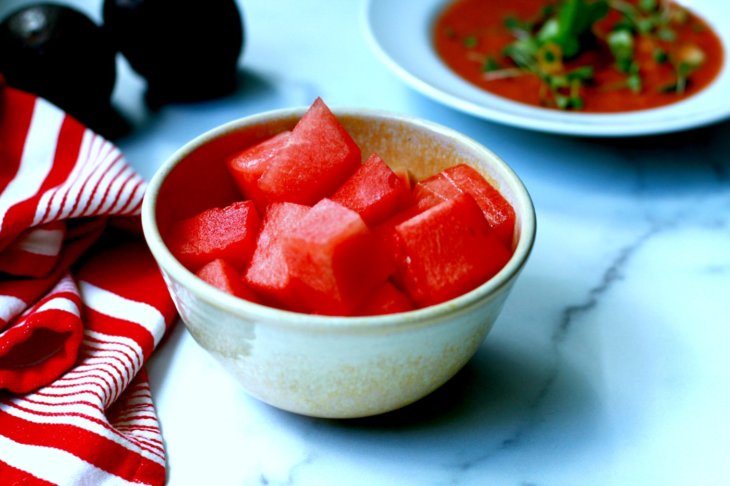 Watermelon gazpacho recipe