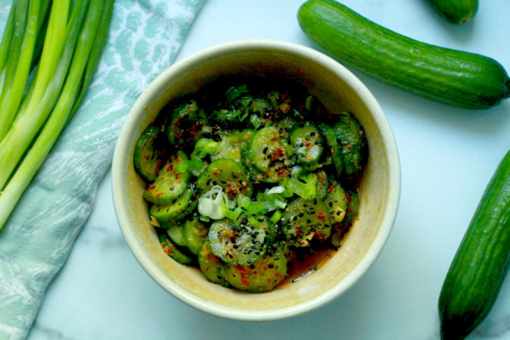 spicy cucumber salad