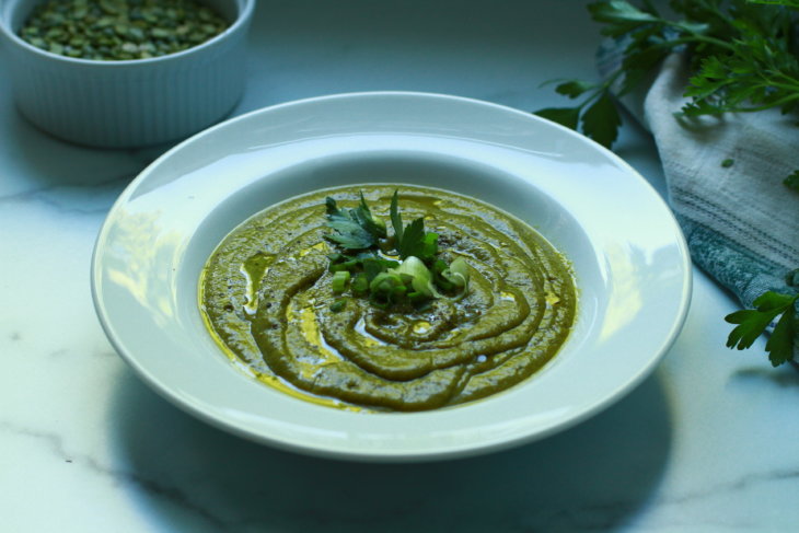 healthy green soup recipe