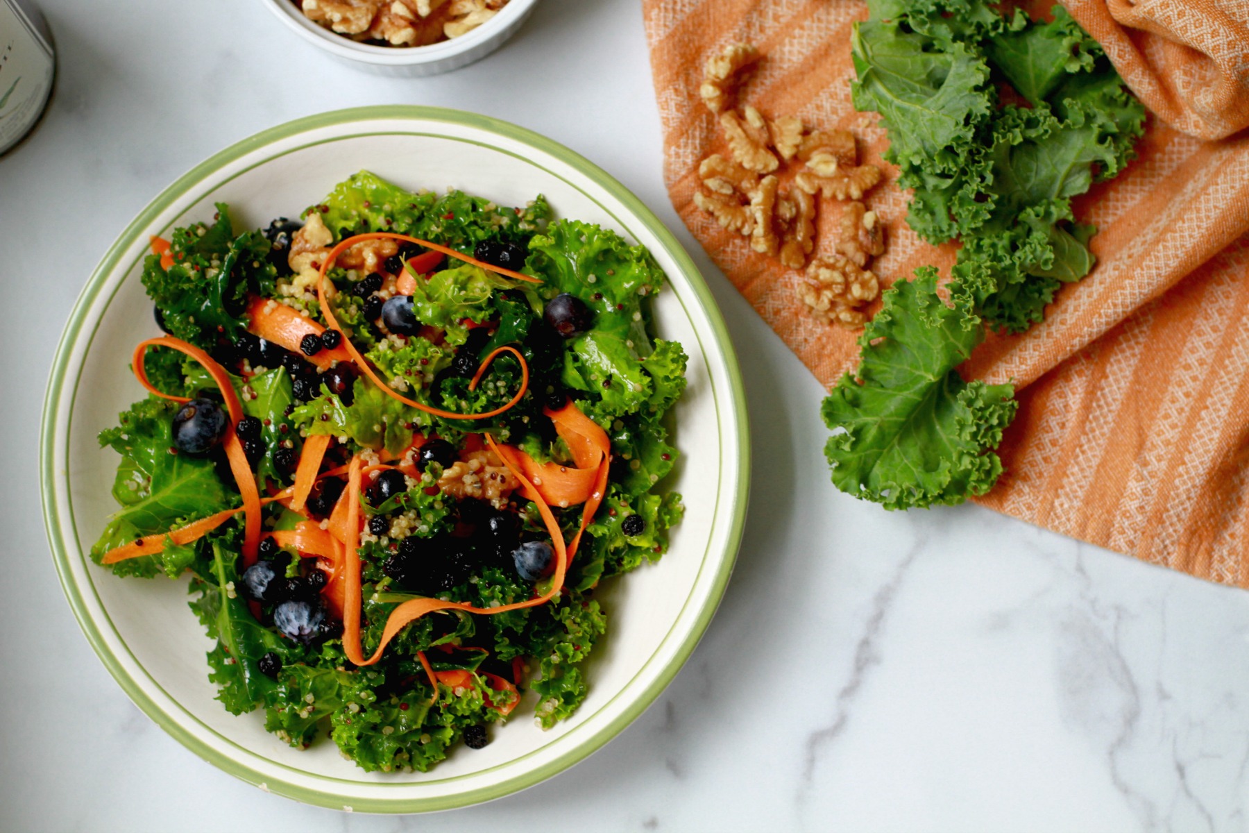 meal planning kale quinoa salad