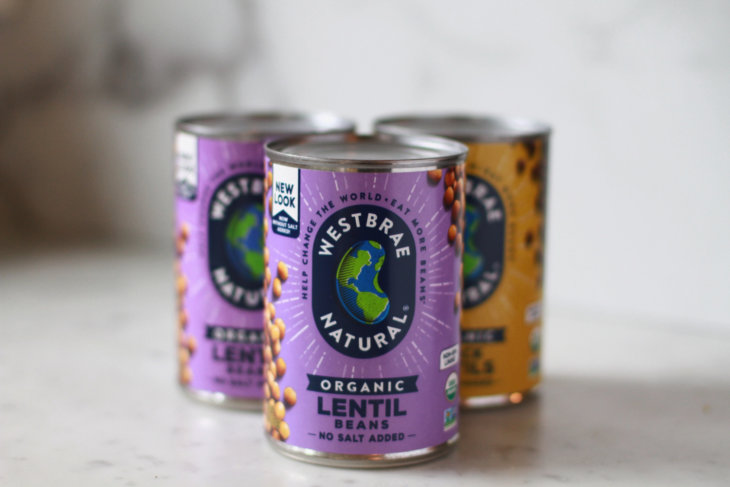 canned lentils