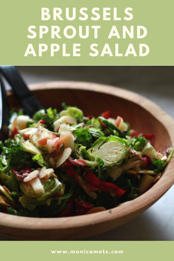 brussels sprouts and apple salad