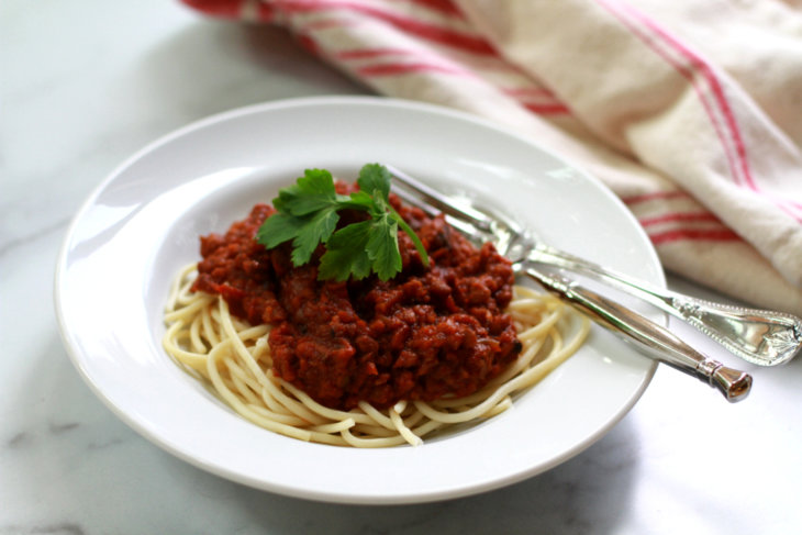 lentil bolognese