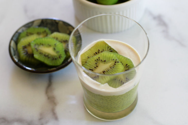 key lime chia pudding