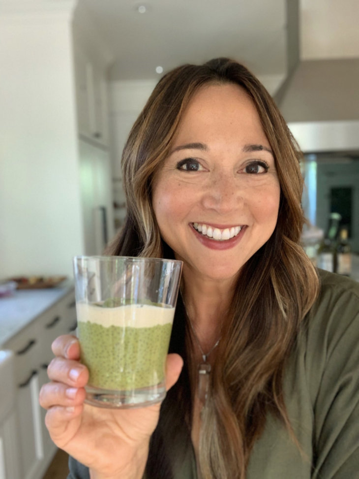 key lime chia pudding