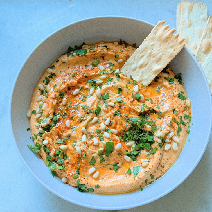easy party hummus recipe