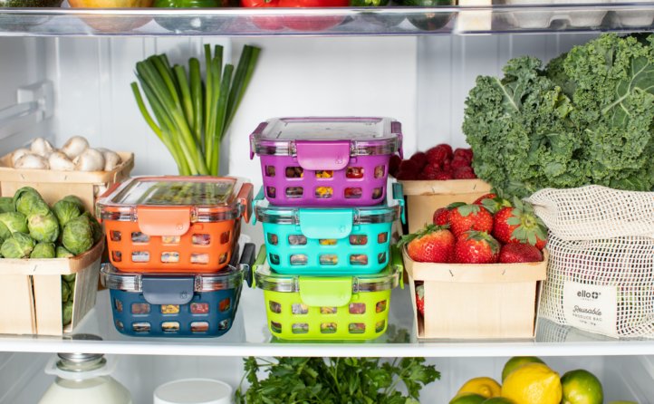 organized fridge